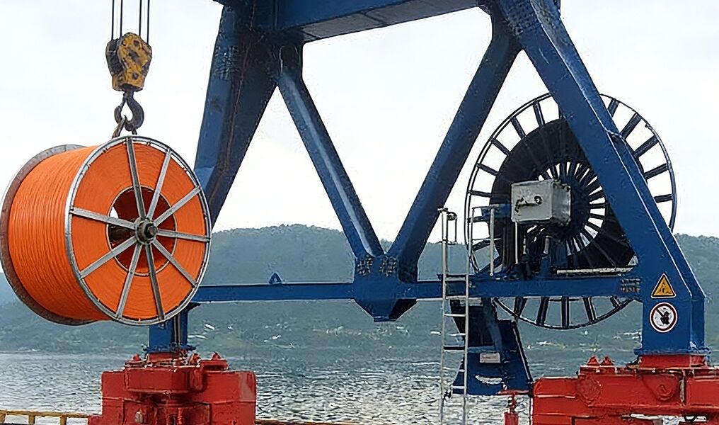 Bębnowy kabel dźwigowy