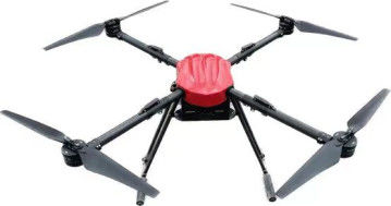 Czteroma ośmiami 4-rotorowy UAV FOC Drive 3090 Składany śmigłowiec przymocowany dron z automatycznie wyciągalną rolą węża