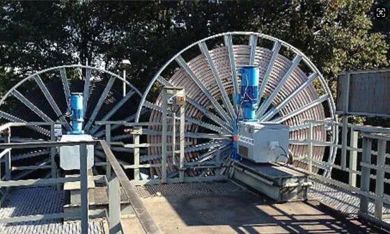 High current Crane Cable Reel Motorized Cable Drum with cable 100m