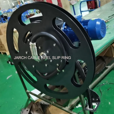 Industrial Grade Crane Cable Reel Offering Cable Management and Protection to Enhance Equipment Lifespan and Safety