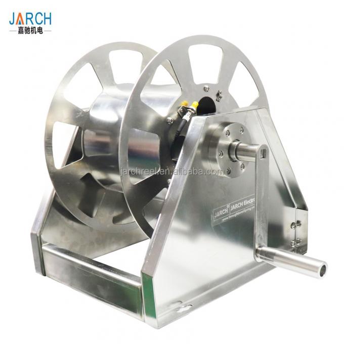 Podwójne węże Zwijany bęben na wąż 49cm STEEL Wysokie ciśnienie FCC 8